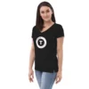 Women’s recycled v-neck t-shirt - Image 3