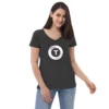 Women’s recycled v-neck t-shirt - Image 5