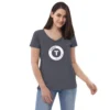 Women’s recycled v-neck t-shirt - Image 8