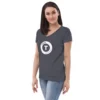 Women’s recycled v-neck t-shirt - Image 9
