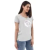 Women’s recycled v-neck t-shirt - Image 14